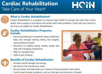 HQIN Cardiac Rehabilitation Fact Sheet